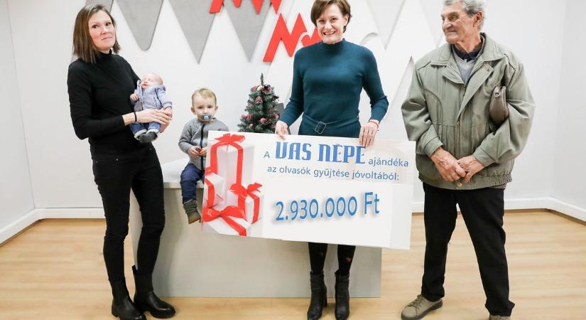 Jótékonysági adventi kampányunk a végéhez ért - Csaknem hárommillió forint gyűlt össze