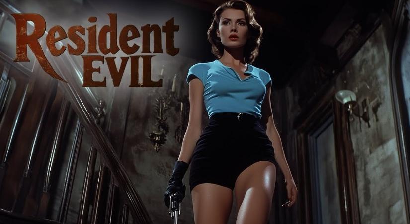 A Resident Evil az 1950-es évek rémfilmjeinek stílusában is hátborzongató