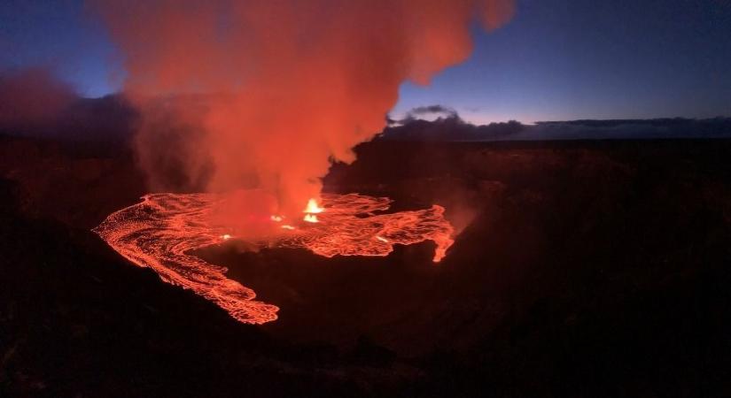 Újra kitört a hawaii Kilauea vulkán