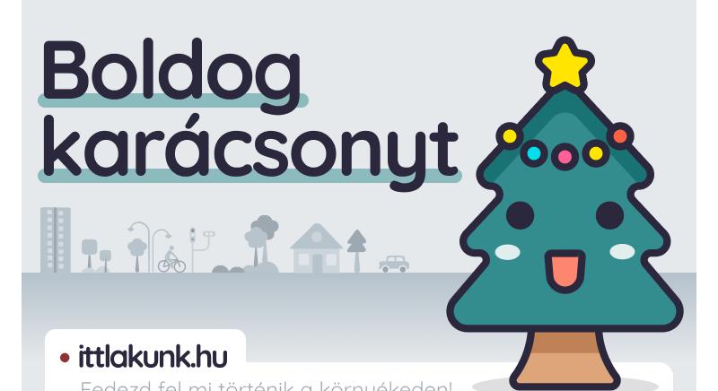 Boldog karácsonyt kívánunk mindenkinek!