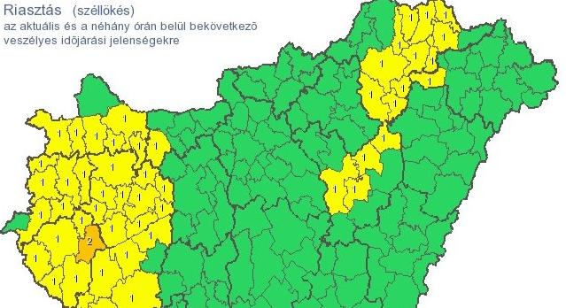 Van, ahol már akkor a szél, hogy másodfokú riasztást adtak ki miatta