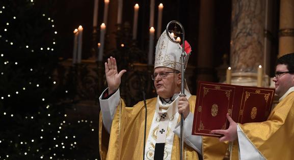 Erről beszélt Erdő Péter az éjféli szentmisén