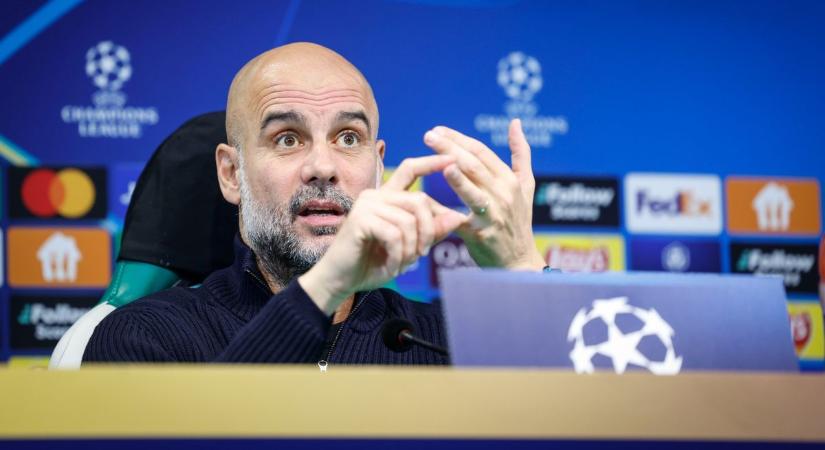 Guardiola brutális döntésén a játékosai is meglepődtek