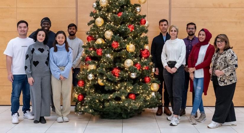 Nemzetközi hallgatók készültek közösen az ünnepekre a Széchenyi István Egyetemen