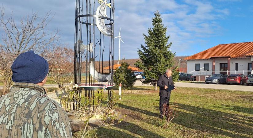 Szoboravatás zajlott a településen