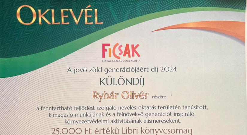 A jövő zöld generációjáért dolgozik