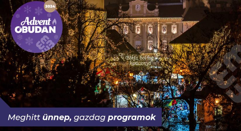 Advent Óbudán – Együtt érték az ünnep