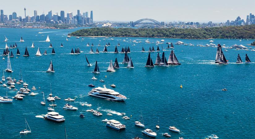 79. Rolex Sydney Hobart 2024 – 104 hajó rajtolt el a várhatóan kemény, viharos menetre