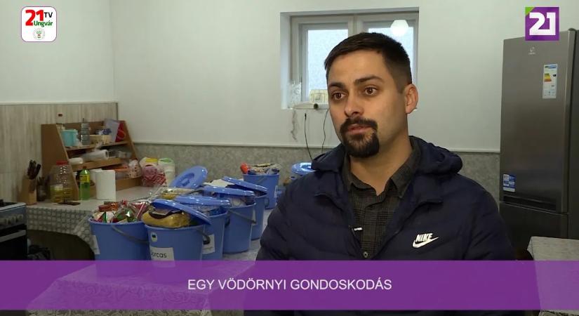 Egy vödörnyi gondoskodás (videó)