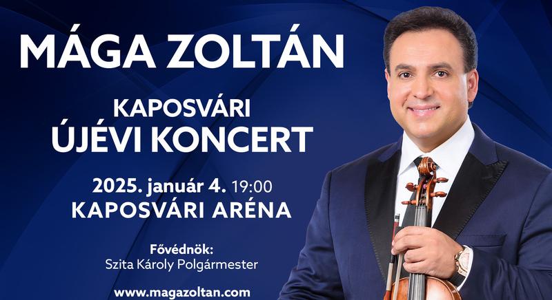 Ingyenes Mága Zoltán koncert lesz Kaposváron