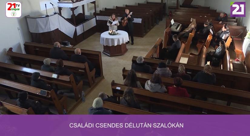 Családi csendes délután Szalókán (videó)