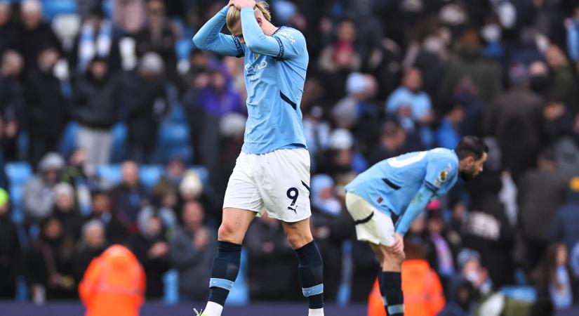 Tényleg semmi sem sikerül a Manchester Citynek