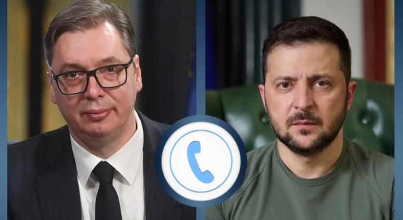 Vučić az ukrán elnökkel beszélt telefonon