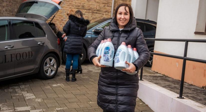 Adományokkal támogatták a bonyhádiakat