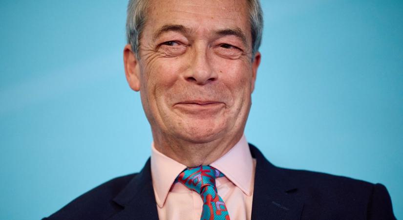 Nigel Farage Reform UK pártja megelőzte a konzervatívokat Nagy-Britanniában