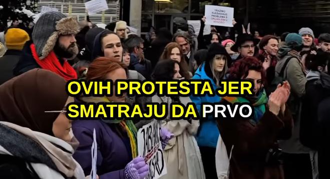 A szarajevói egyetemisták is támogatják szerbiai társaikat (Videó)