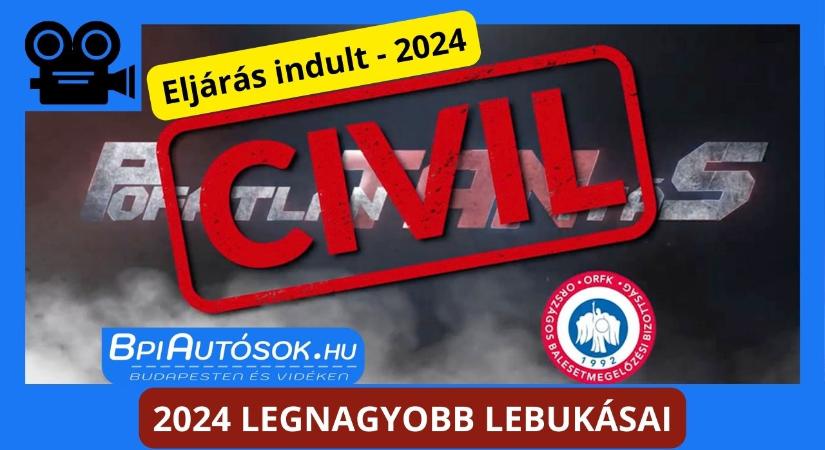 2024 legnagyobb lebukásai! A fedélzeti kamera nem kegyelmezett idén sem. Rengeteg eljárás indult!