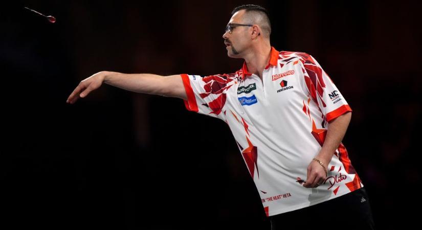 Darts-vb: Heta kilenc nyilasa után felrobbant az Alexandra Palace