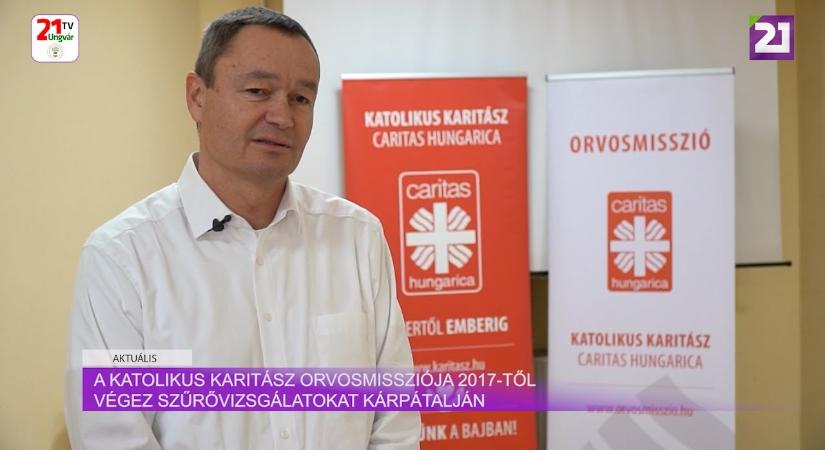 Aktuális (2024.12.27) 2 A Katolikus Karitász Orvosmissziója 2017-től végez szűrővizsgálatokat Kárpátalján (videó)