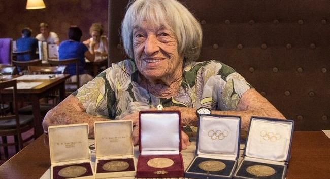 Kórházba került Keleti Ágnes, 103 éves olimpikon