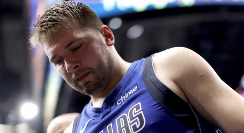 Luka Doncic kidőlt, bajban a Dallas Mavericks