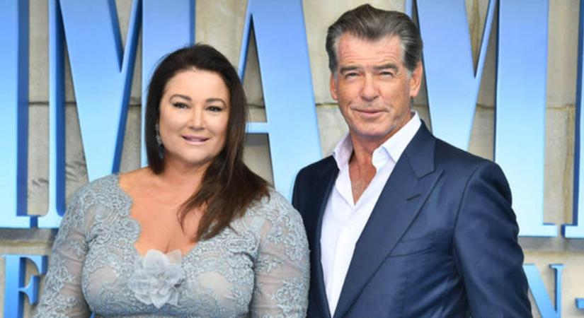 Le a kalappal! Pierce Brosnan sokat kritizált felesége több, mint 45 kilótól szabadult meg