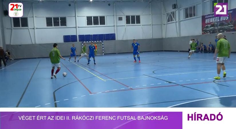 Véget ért az idei II. Rákóczi Ferenc Futsal Bajnokság (videó)