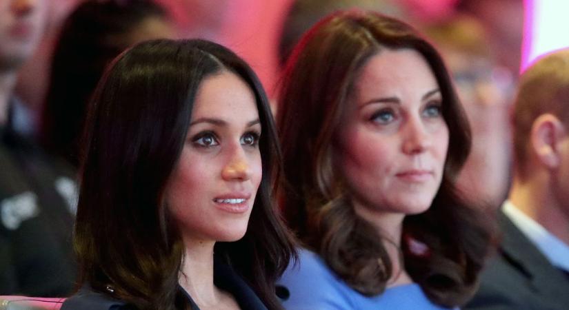 Kiderült: ezért veszett össze Meghan Markle és Katalin hercegné