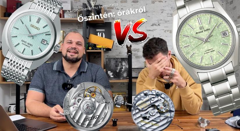 Ősszehasonlítás: King Seiko VS. Grand Seiko Japán Órák belharca  Tissot PRX Blue Gradient