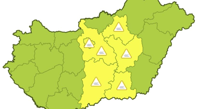 Nem adja magát a köd öt vármegyében, figyelmeztetnek