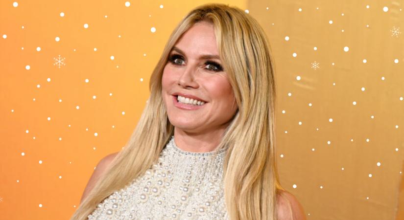 Heidi Klum egy szál tangabugyiban hógolyózott: zavarbajtő szettben készül a szilveszterre a modell