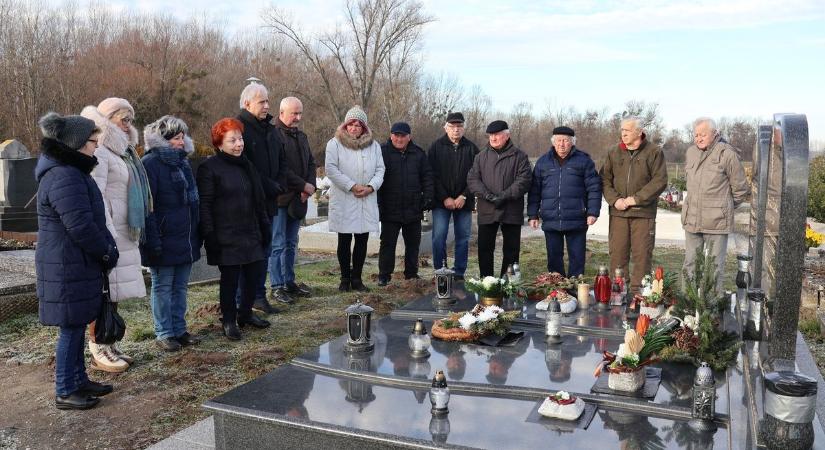 Répcelak egykori polgármesterére emlékeztek