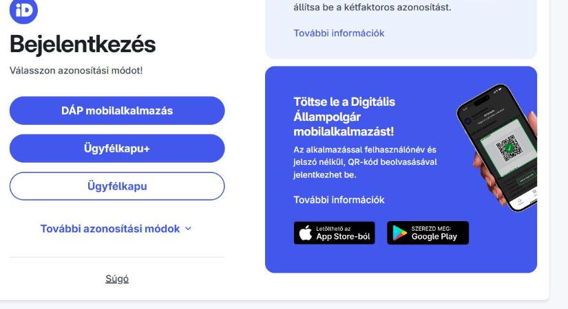 Végre bejelentették az Ügyfélkapuval kapcsolatban, új hitelesítési móddal is beléphetünk néhány napon belül