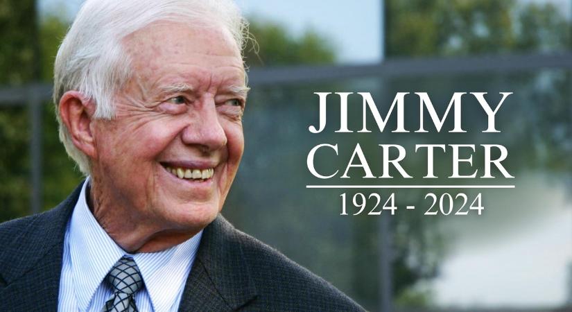 Elhunyt Jimmy Carter, az USA 39. elnöke