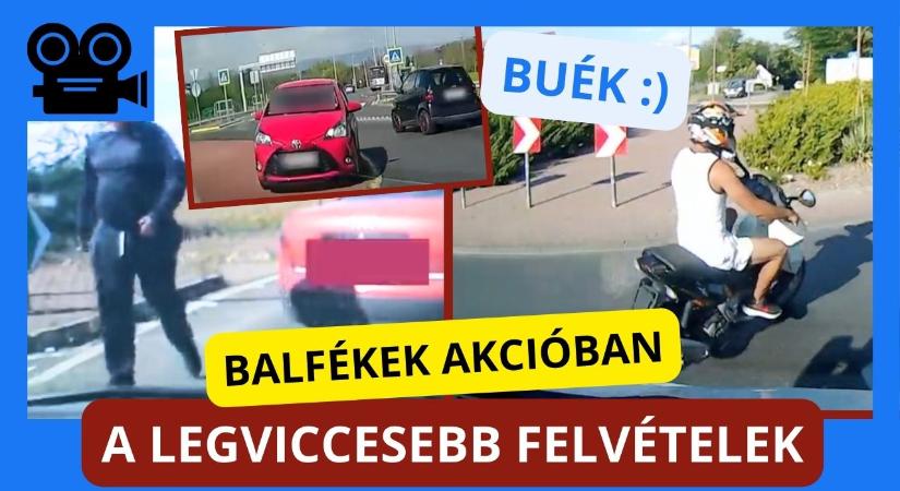 Balfékek akcióban! A legviccesebb dashcam felvételek… BUÉK :)