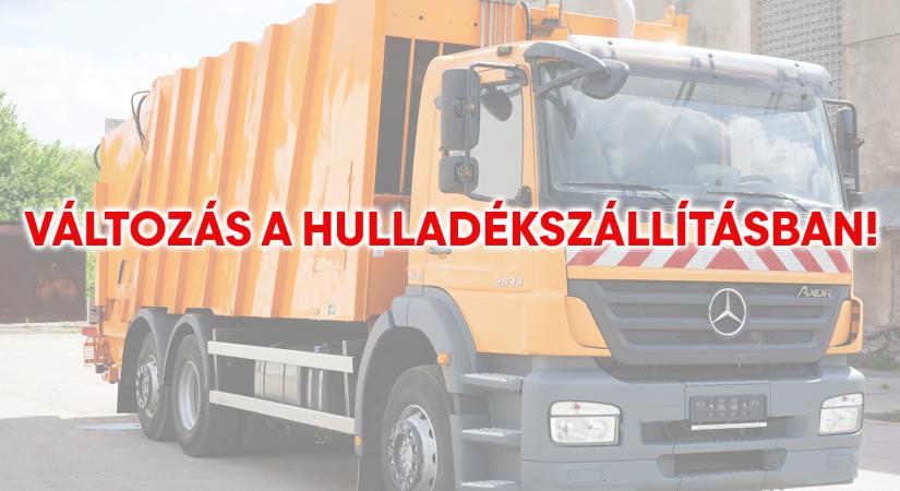 Változás a hulladékszállításban