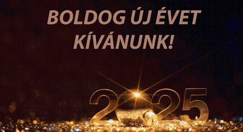 Boldog új évet kívánunk!