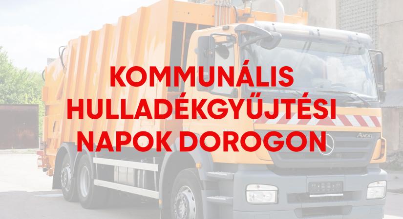 Kommunális hulladékgyűjtési napok Dorogon