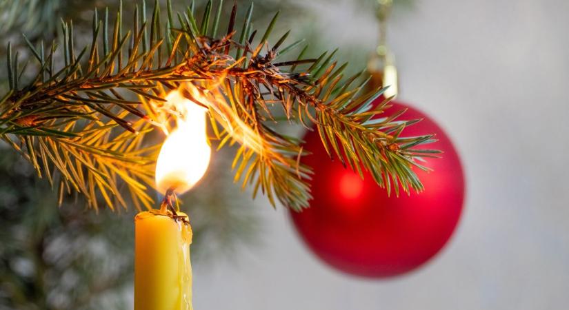 Adventi koszorú égett egy győri társasházban