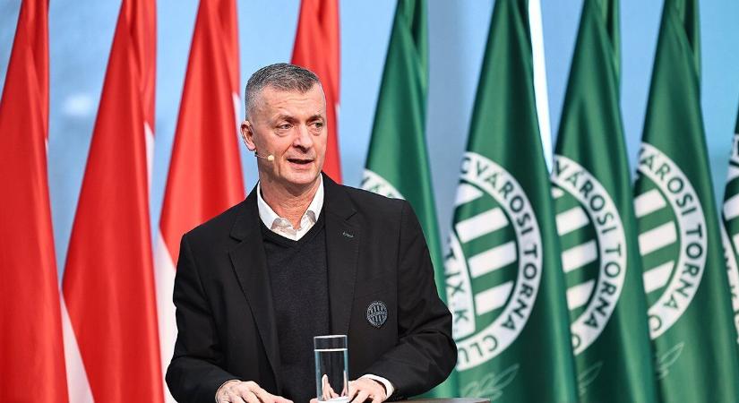 A Ferencváros elnöke fontos részleteket árult el Pascal Jansen kivásárlásáról és odaszúrt Bognár Györgynek