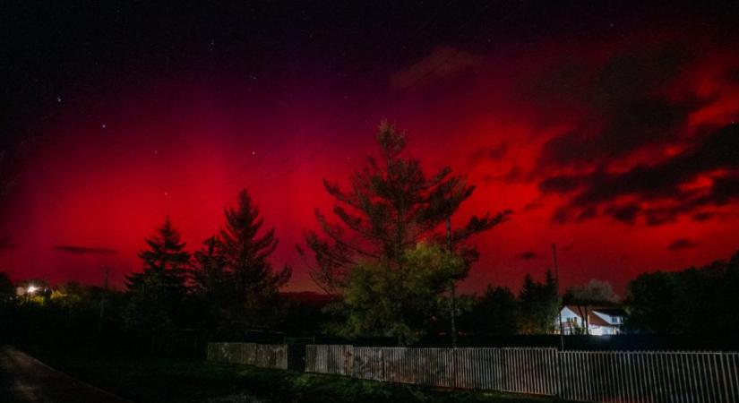 Szilveszter éjjelén is feltűnt a sarki fény Magyarországon