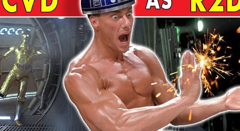 Így nézett volna ki a Star Wars, ha Van Damme játszotta volna benne R2D2-t