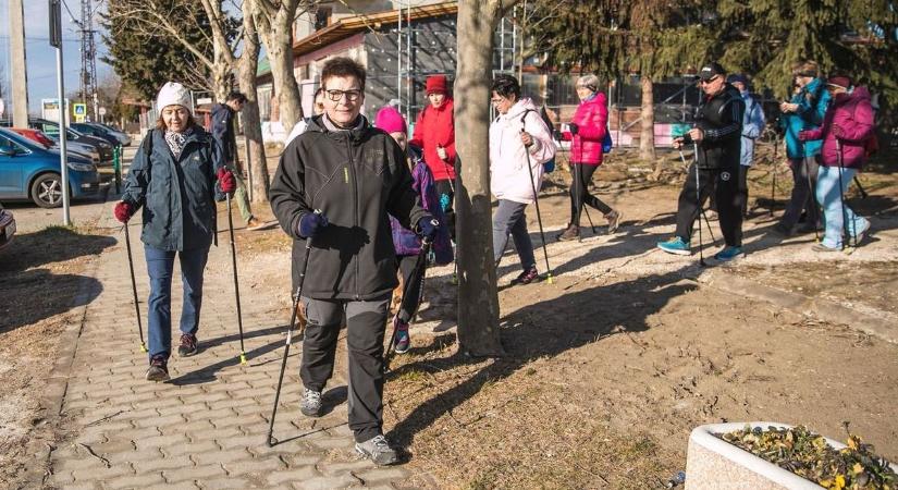 Évzáró-évnyitó összejövetel a Rácalmási Nordic Walking Klubnál