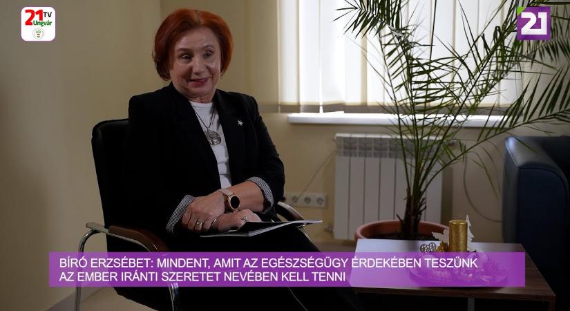 Mindent, amit az egészségügy érdekében teszünk az ember iránti szeretet nevében kell tenni (videó)