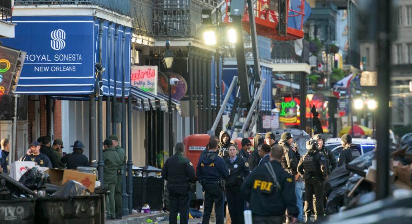 Megrázó videók a New Orleans-i terrortámadás helyszínéről, Donald Trump is megszólalt