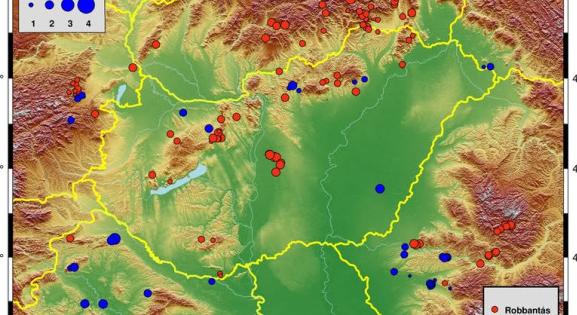 Csak decemberben 148 földmozgást regisztráltak a Kárpát-medencében