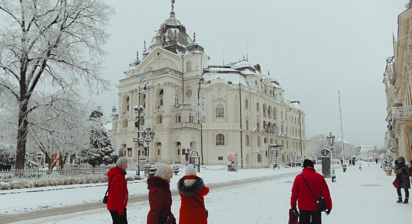 Ipari hó lepte be Kassát