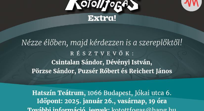 Jelentkezzen a januári Kötöttfogás Extrára!