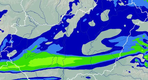 Mutatjuk, mikor fog esni az eső, óráról órára