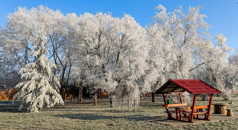 Nap képe: jégvilág az Európa Parkban